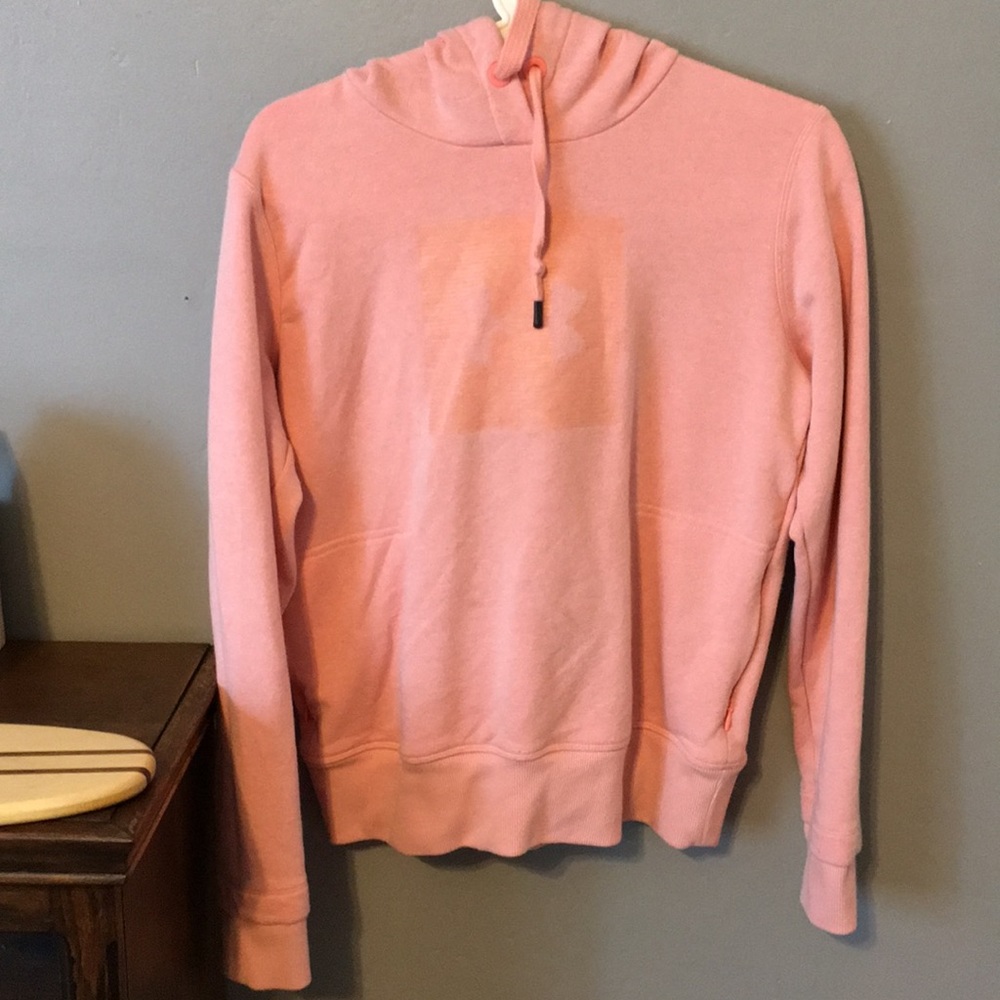 PINK UNDER ARMOUR HOODIE